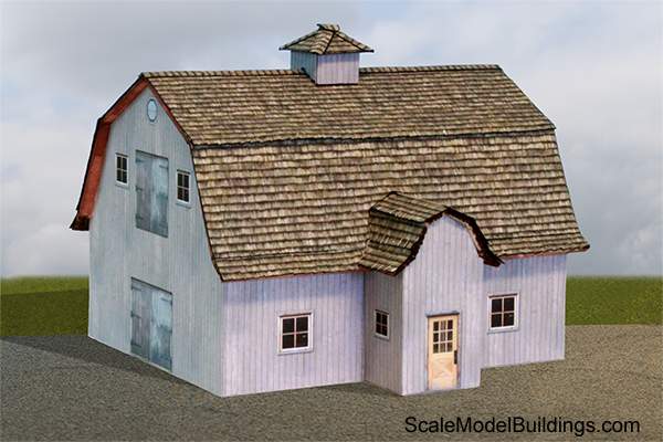 Cardstock Structures for Model Railroads and Dioramas -  m