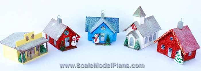 Christmas Glitter_houses