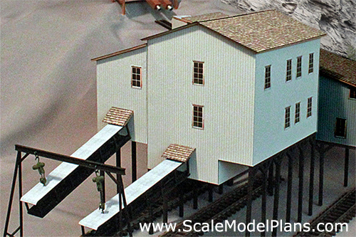 scale model coal mine kit coal mine