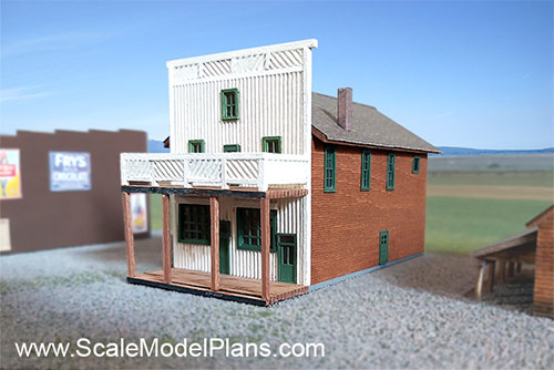 Cookstown New Jersey Tavern model railroad building in HO scale