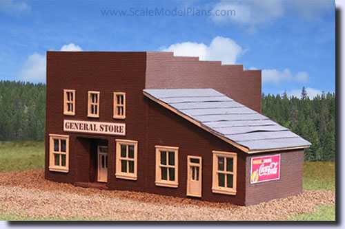 model train building