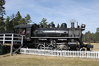 Fort Steele steam train