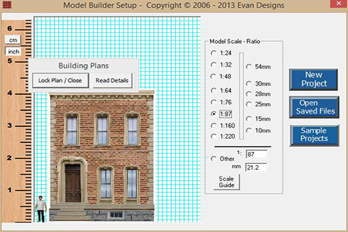 building with Model Builder software