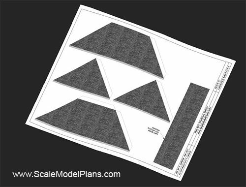 cardstock model construction