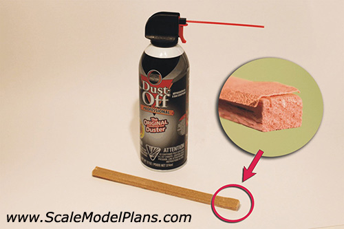 model railroading tips - make a sanding block